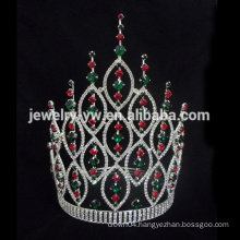 Big Beauty Pageants Rhinestone Tiaras Large Tall Crystal AB Crowns